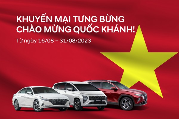 KHUYẾN MẠI TƯNG BỪNG - CHÀO MỪNG QUỐC KHÁNH!