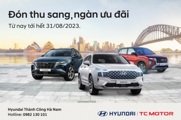 Chương trình ưu đãi tháng 8 