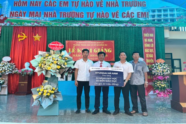 CHẮP CÁNH TƯƠNG LAI TẠI TRƯỜNG THCS XÃ ĐỒNG DU, HÀ NAM