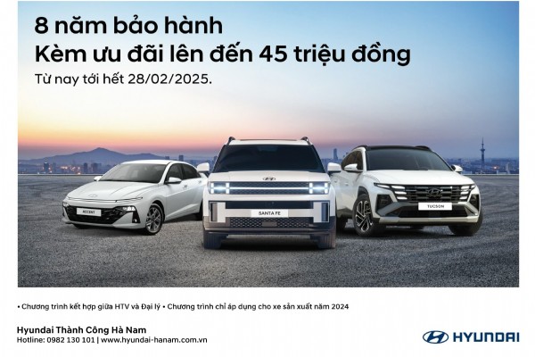 CHƯƠNG TRÌNH ƯU ĐÃI KÉP BẢO HÀNH DÀI HẠN – GIẢM GIÁ ĐẾN 45 TRIỆU ĐỒNG
