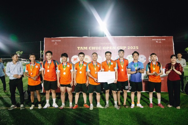 HYUNDAI HÀ NAM – GIÀNH GIẢI BA CHUNG CUỘC TẠI GIẢI BÓNG ĐÁ TAM CHÚC OPEN CUP 2025